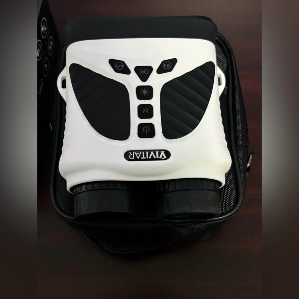 Black and White Digital Camera Binocular with Night Vision